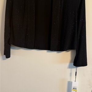 Calvin Klein Black Sparkle Blouse